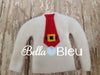 ITH In The Hoop Elf Santa Claus buckle Tie Sweater Shirt Christmas Machine Embroidery Design