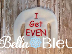 ITH In The Hoop Elf I Get Even Sweater Shirt Embroidery Design