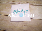 Stick Fish Bones Machine Embroidery Design
