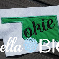 Oklahoma State with Okie Signature Saying