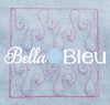 Stipple Flame Quilt Quilting Stitch Machine Embroidery Design