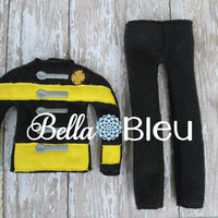 ITH In The Hoop Elf Fireman Jacket Sweater Shirt Embroidery design