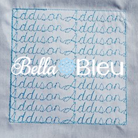 Stipple Name Addison Quilting Stitch Machine Embroidery Design