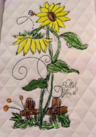 Sunflower Scribble 3