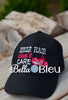 Biker Hair don't Care Baseball Hat Cap Machine Embroidery Design, Motorcycle Embroidery design