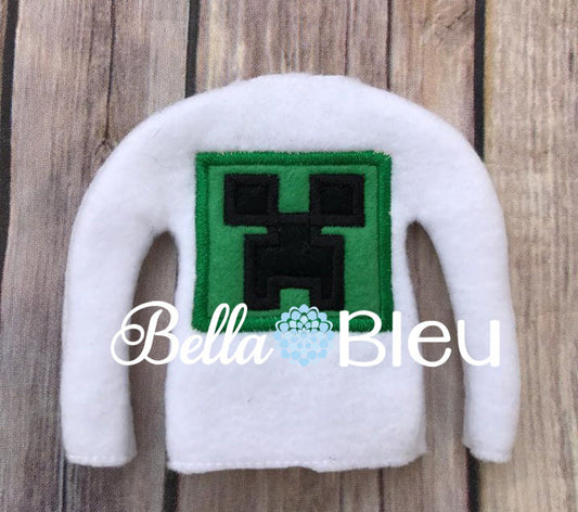 ITH Inspired Creeper Elf Sweater Shirt Machine Embroidery Design