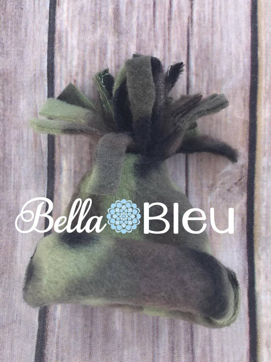 ITH Fringe Elf Fleece Hat toboggan in the hoop machine embroidery design