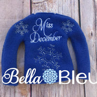 Miss December Elf Sweater