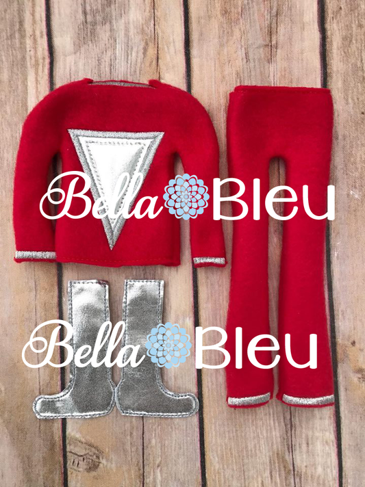 ITH Elf Mork Alien Sweater Shirt Pants and Moon Boots Machine in the hoop design