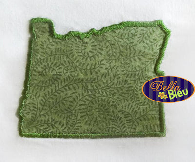 State of Oregon Machine Applique Embroidery Design