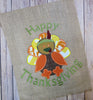 Pilgrim Thanksgiving Turkey applique