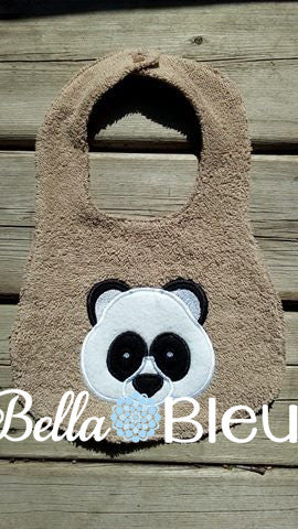 Panda Zoo Animal Bear Machine Embroidery Applique Design