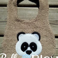 Panda Zoo Animal Bear Machine Embroidery Applique Design