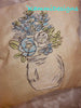 Blue Bonnets Flowers Scribble Sketchy