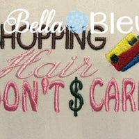 Shopping Hair don't care baseball hat cap machine embroidery design