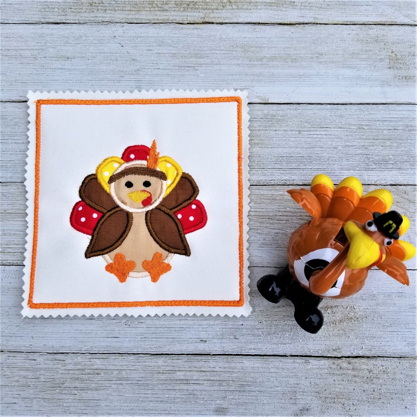 Thanksgiving Turkey Applique