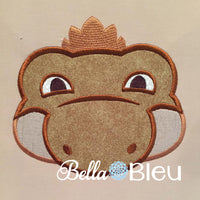 Dinosaurs Machine Applique Embroidery Design dino