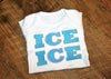 Applique Ice Ice Baby machine embroidery design