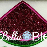 Farm Fresh Watermelon Slice Machine Embroidery Design
