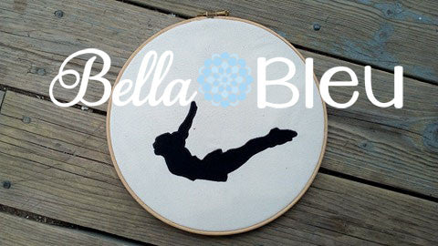 I fly Cheer Cheerleader Applique Embroidery Design Cheerleading