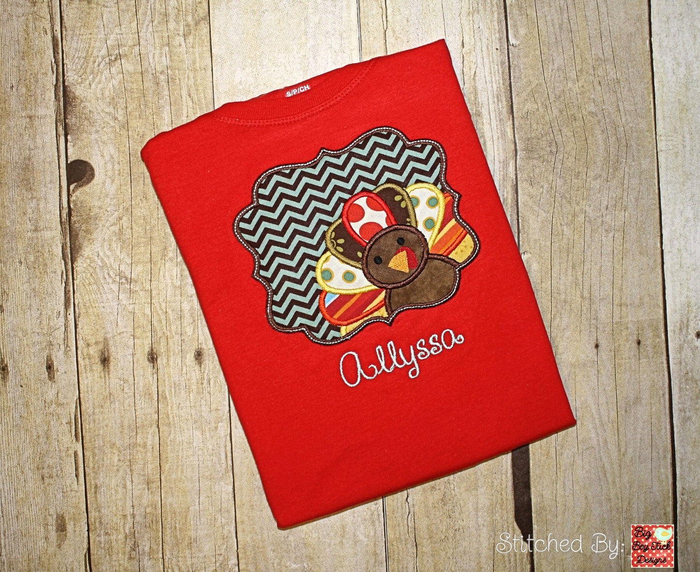 Peeking Thanksgiving Turkey frame