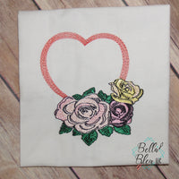 Valentines Heart and Roses Valentines Day