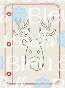 ITH Rudolph Reindeer coloring page pages machine embroidery design