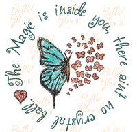 Magic Inside Inspired Dolly Parton Quote Scribble Saying