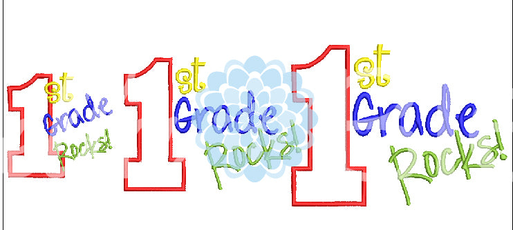 1st First Grade Rocks