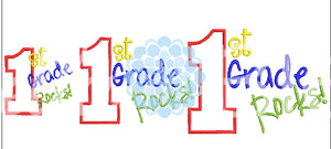 1st First Grade Rocks