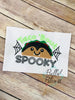 Halloween Embroidery Applique Design - Taco About Spooky Embroidery - Taco Vampire