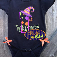 Halloween Witch Applique Numbers 1-5
