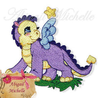 Baby Dragon Filled Set Embroidery Design