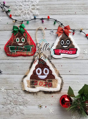 ITH 2020 Poop Christmas Ornament