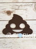 Emoji Poop Poo In the Hoop ITH Mask Machine Embroidery Applique Design 6x10 hoop