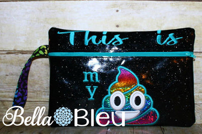 In the Hoop Emoji Poo Poop Shit Wallet
