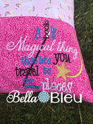 Magical Place Saying Reading Pillow Quote words Saying for Reading pillows