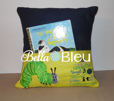 Reading Pillow Quote Caterpillar into a Butterfly Inspirational words Saying for Reading pillows