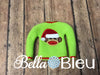 Sock Monkey Elf Sweater Shirt in the hoop machine embroidery design