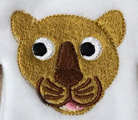 Mini Jaguars Mascot Machine Embroidery deesign