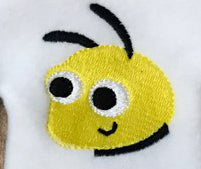 Hornets Yellowjackets Mascot Mini Machine Embroidery design