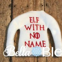 Elf with No Name Inspired Game of Thrones sweater shirt in the hoop machine embroidery design