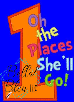 #1 Number One Oh the places she'll go