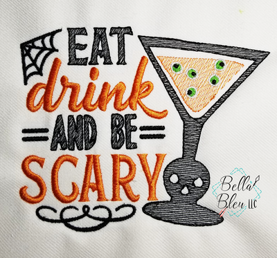 Eat Drink & Be Scary Sketchy Halloween