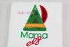 Christmas Mama Elf Machine Applique Embroidery Design
