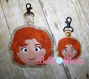 ITH Inspired Golden Girls Blanche Key fob Luggage Tag