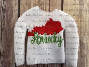 ITH Elf Kentucky State Home Shirt Sweater