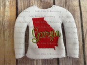 ITH Georgia Elf Shirt Sweater State