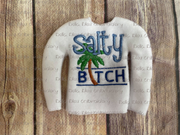 ITH Salty Bitch Palm tree Elf Shirt Sweater