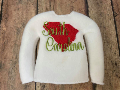 ITH South Carolina Elf Shirt Sweater State